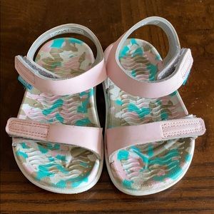 Native Girls Camo Sandals